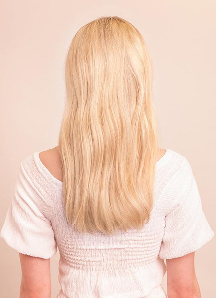 16 Inch Full Volume Clip in Hair Extensions #60 Light Blonde