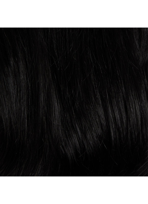 22 Inch Clip in Ponytail Extension #1 Jet Black