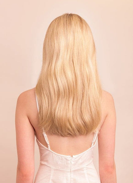 16 inch Deluxe Clip in Hair Extensions #60 Light Blonde
