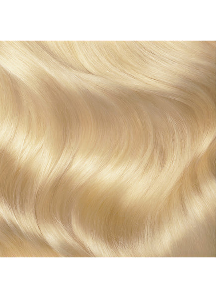 16 inch Full Volume Clip in Hair Extensions #613 Bleached Blonde