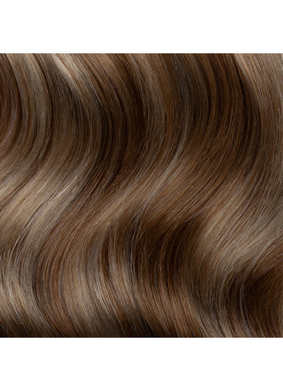 Clip in One Piece/ Volumizer in Brown & Blonde (Bronde) Balayage #F4A-4A8A613