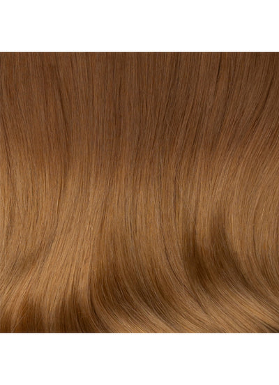 Clip in One Piece/ Volumizer Medium Brown to Golden Blonde Ombre