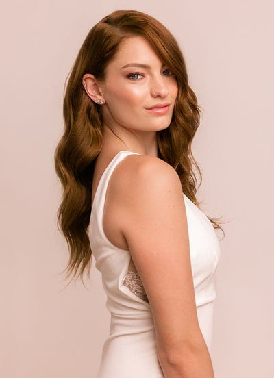 16 inch Ultimate Volume Clip in Hair Extensions #4 Medium Brown