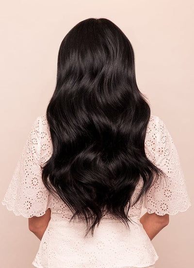 20 inch Ultimate Volume Clip in Hair Extensions  #1 Jet Black