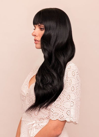 20 inch Ultimate Volume Clip in Hair Extensions  #1 Jet Black