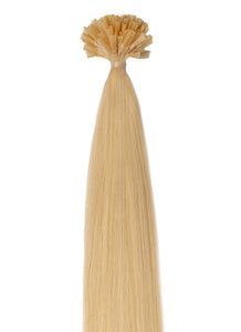 20 Inch Nail/ U-Tip Hair Extensions #613 Bleached Blonde