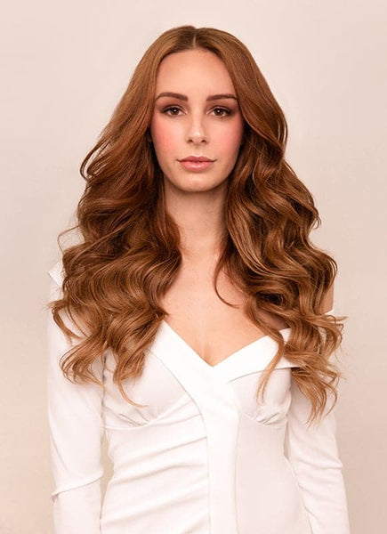 20 Inch Keratin Bond/ Fusion Hair Extensions Nail/ U-Tip #6 Light Chestnut Brown