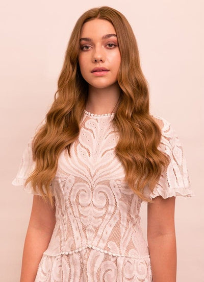 20 Inch Keratin Bond/ Fusion Hair Extensions Nail/ U-Tip #8 Chestnut Brown