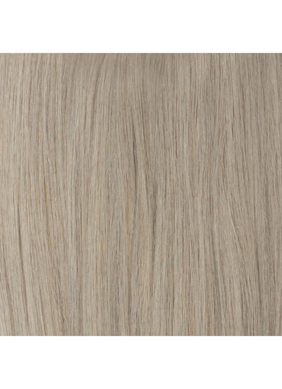 22 Inch Clip in Ponytail Extension Silver