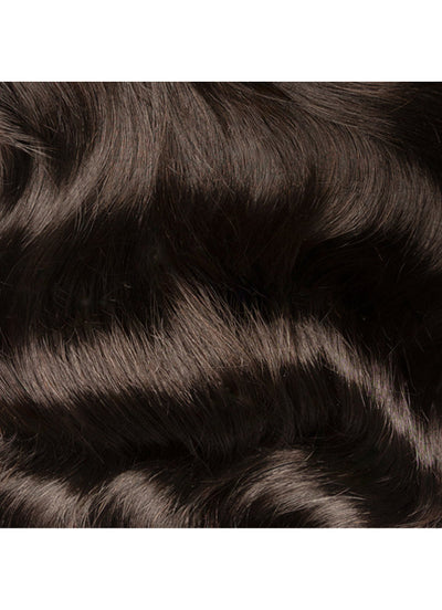 22 inch Invisible Wire Hair Extensions in #1B Natural Black