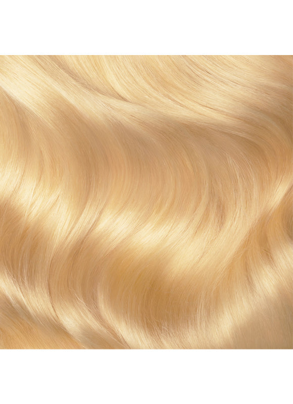 22 inch Invisible Wire Hair Extensions in #60 Light Blonde