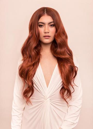 24 Inch Remy Tape Hair Extensions #33 Auburn