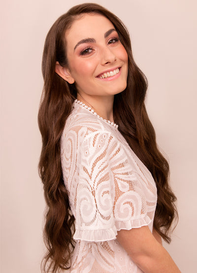 24 Inch Tape Hair Extensions #4 Medium Brown