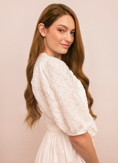 24 inch Ultimate Volume Clip in Hair Extensions  #4 Medium Brown