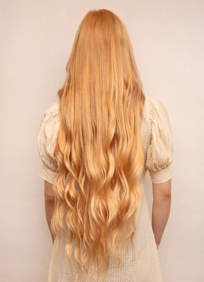 30 inch Ultimate Volume Clip in Hair Extensions #27 Strawberry Blonde