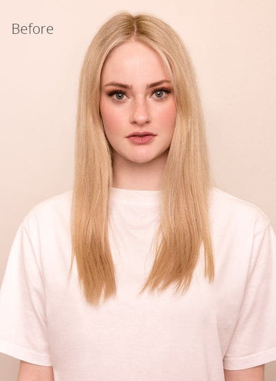 20 inch clip in hair extensions #60 light blonde 4