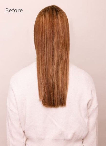 16 inch Ultimate Volume Clip in Hair Extensions #6 Light Chestnut Brown