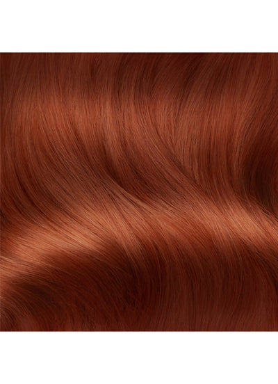 16 inch Invisible Wire Hair Extensions in #33 Dark Auburn Red