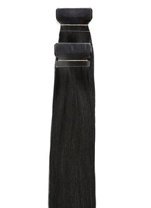 20 inch Remy Tape Hair Extensions #1 Jet Black