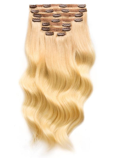 20 Inch Ultimate Volume Clip in Hair Extensions T#16/60 Ombre