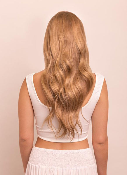 Clip In Hair Curly Max Volume 180g Extensions - Light Blonde 24 inch