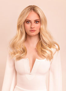 16 Inch Ultimate Volume Clip in Hair Extensions #60 Light Blonde