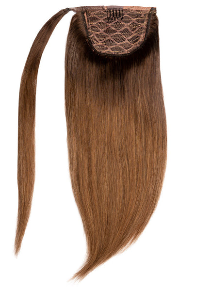 16 Inch Clip In Ponytail Extension T#02/04 Ombre