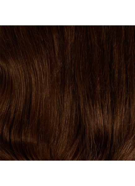 16 Inch Invisible Wire Hair Extensions #1C Mocha Brown