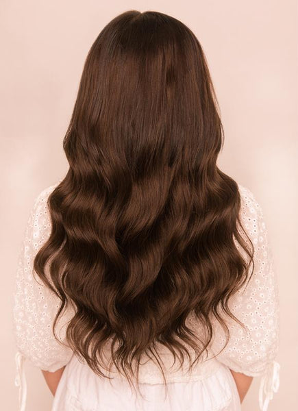 20 Inch Remy Tape Hair Extensions #2 Dark Brown