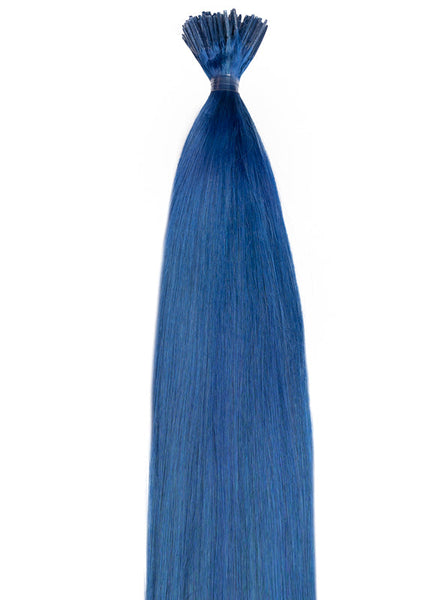 20 Inch Microbead Stick/ I-Tip Hair Extensions #Blue