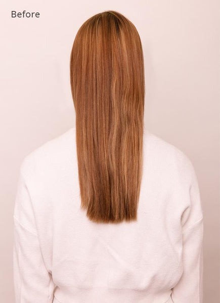 20 Inch Nail/ U-Tip Hair Extensions #6 Light Chestnut Brown