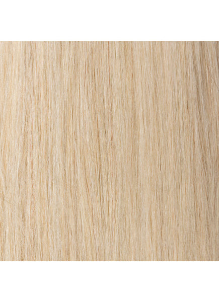 22 Inch Clip In Ponytail Extension #60W Platinum Blonde