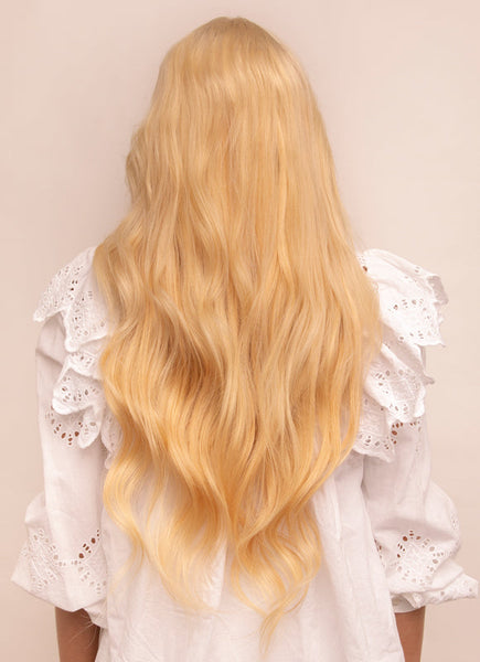 24 Inch Deluxe Clip in Hair Extensions #27/613 Blonde Mix
