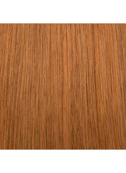 24 Inch Nail/ U-Tip Hair Extensions #6 Light Chestnut Brown