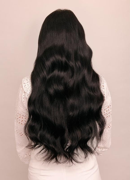 24 Inch Tape Hair Extensions #1 Jet Black