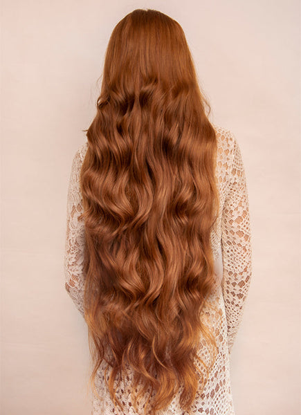 30 Inch Ultimate Volume Clip in Hair Extensions #6 Light Chestnut Brown