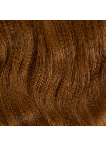 24 Inch Deluxe Clip in Hair Extensions #4 Medium Brown