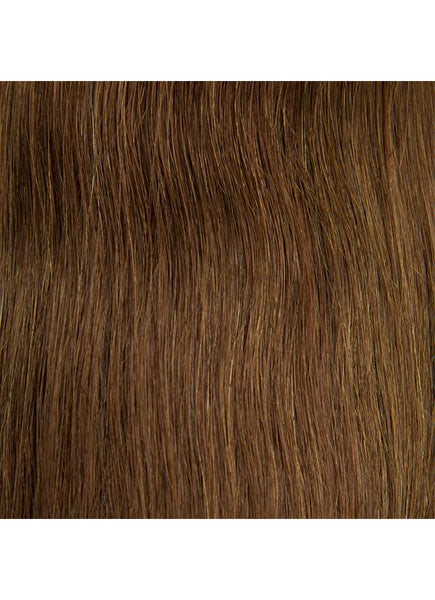 24 Inch Tape Hair Extensions #6 Light Chestnut Brown