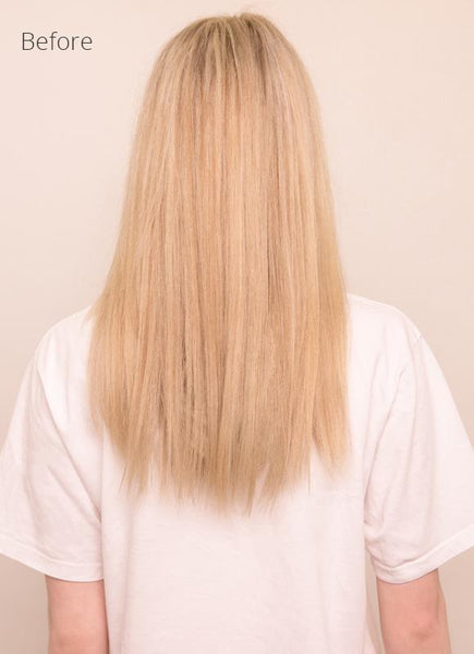 20 Inch Ultimate Volume Clip in Hair Extensions #60 Light Blonde