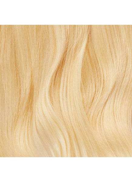 16 Inch Invisible Wire Hair Extensions #60 Light Blonde