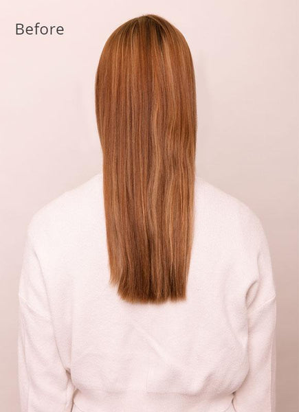 Clip In One Piece/ Volumizer #6 Light Chestnut Brown