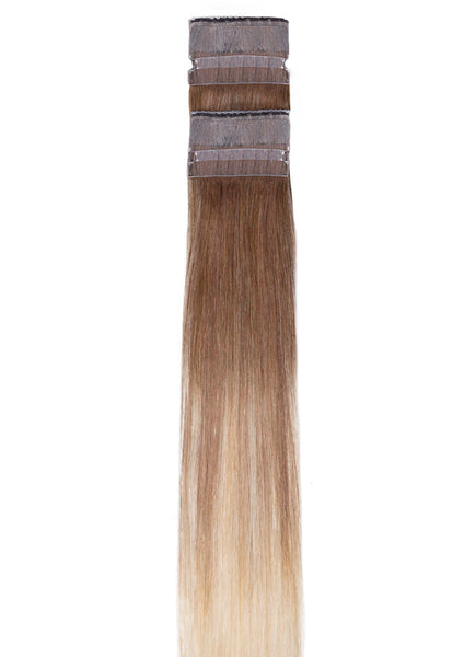 20 Inch Remy Tape Hair Extensions #T8A/60PT8A/60 Balayage